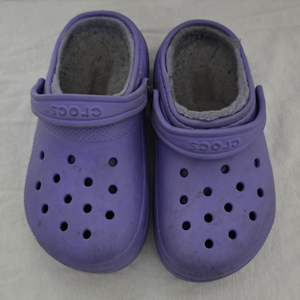 CROCS Kids' Lavender Clogs